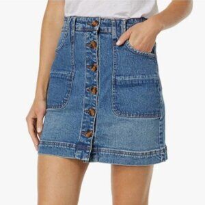 [BLANKNYC] Women's High Rise Mini Jean Skirt, Size 31